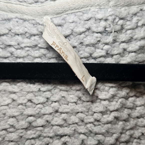 Prana Women's Gray Wool Blend Knit Sweater - Picture 3 of 6